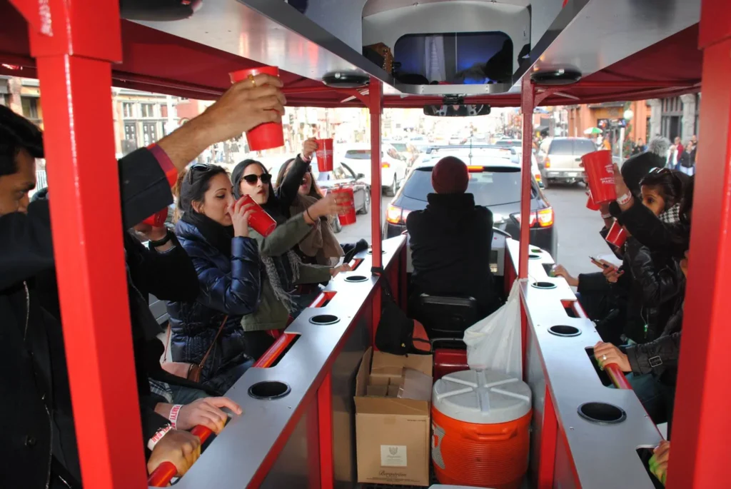 Sprocket Rocket Nashville Bar Bike Tours