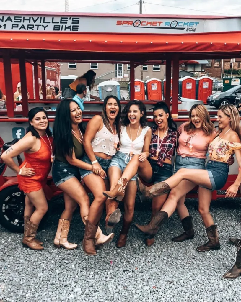 Sprocket Rocket Nashville Bar Bike Tours