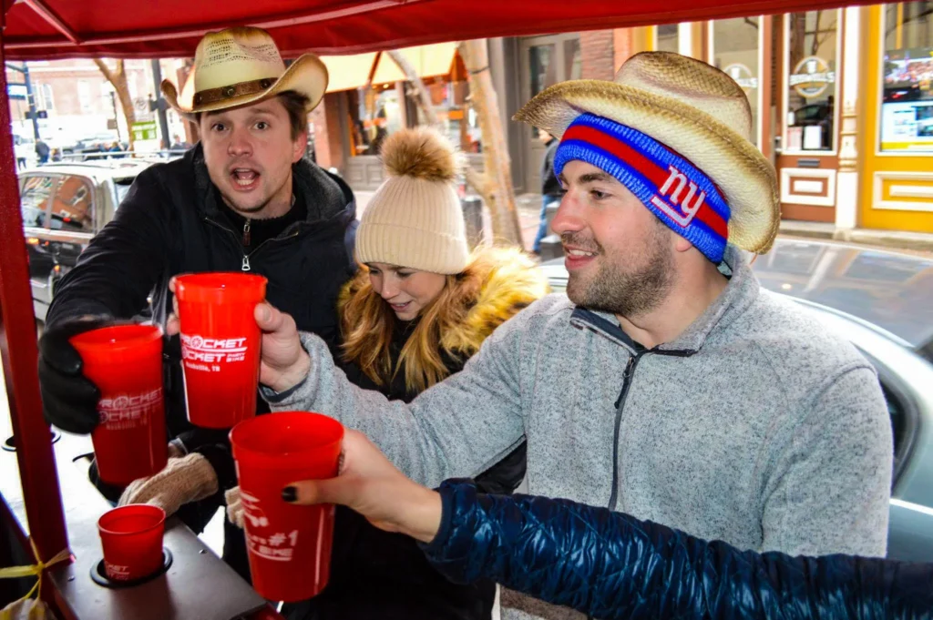 Sprocket Rocket Nashville Bar Bike Tours