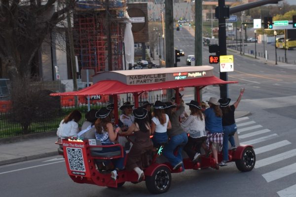 Sprocket Rocket Nashville Bar Bike Tours