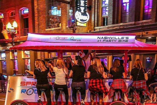 Sprocket Rocket Nashville Bar Bike Tours